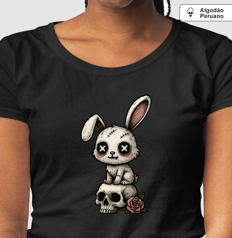 Rabbit and skull