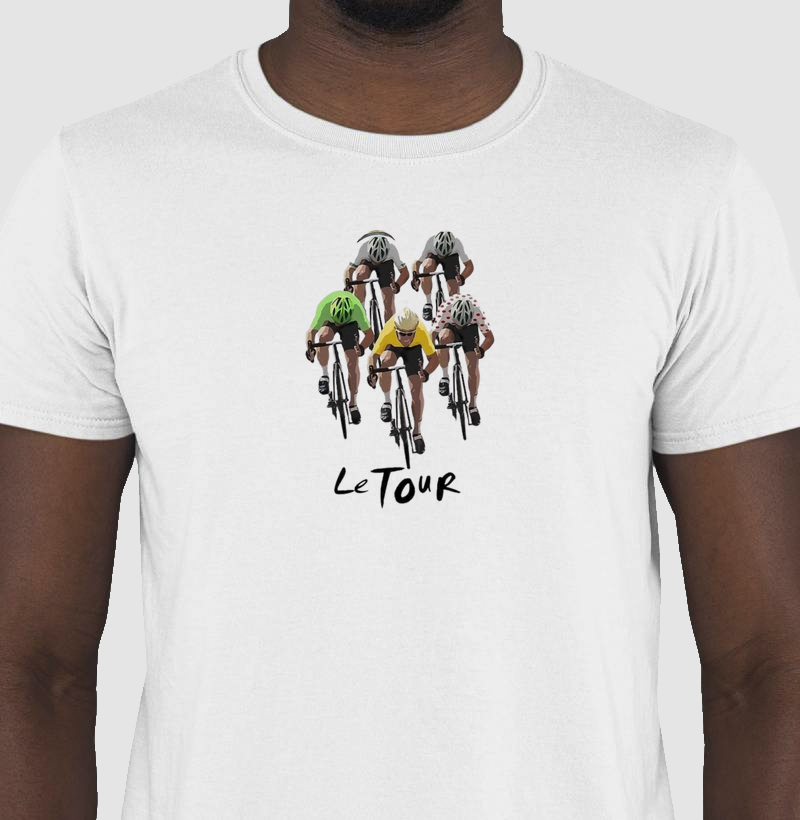 Camiseta LeTour 100% Algodão