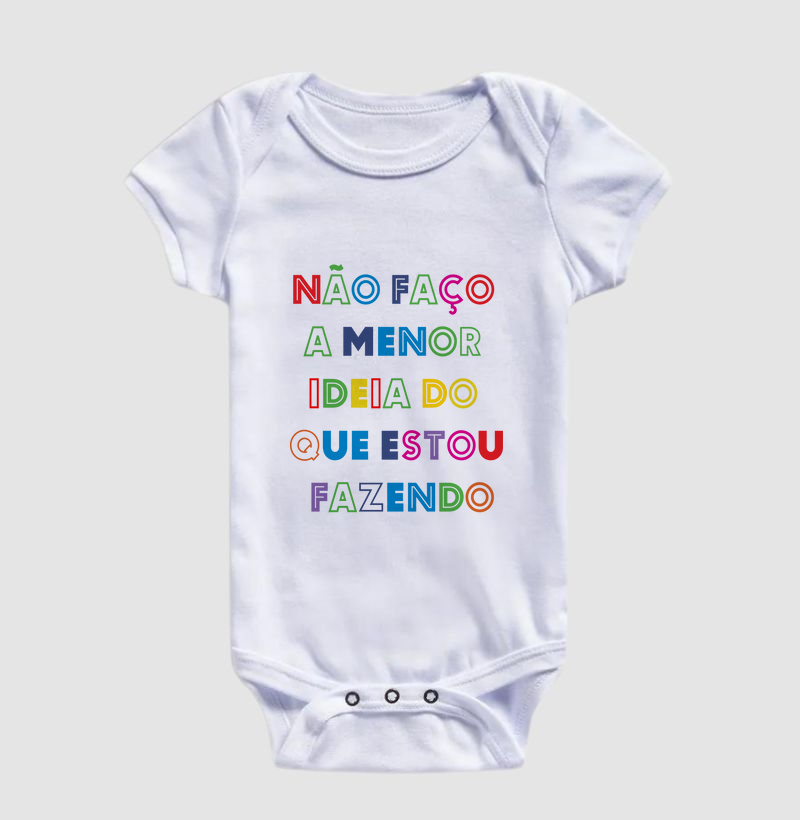 Não faço a menor ideia do que estou fazendo