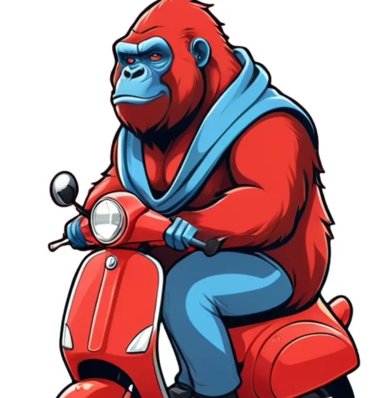  camiseta Macaco de Moto