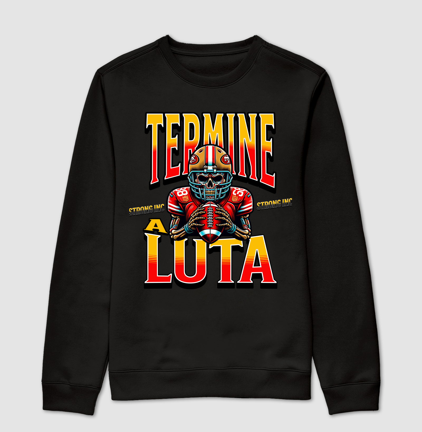 Suéter Moletom Termine a Luta 