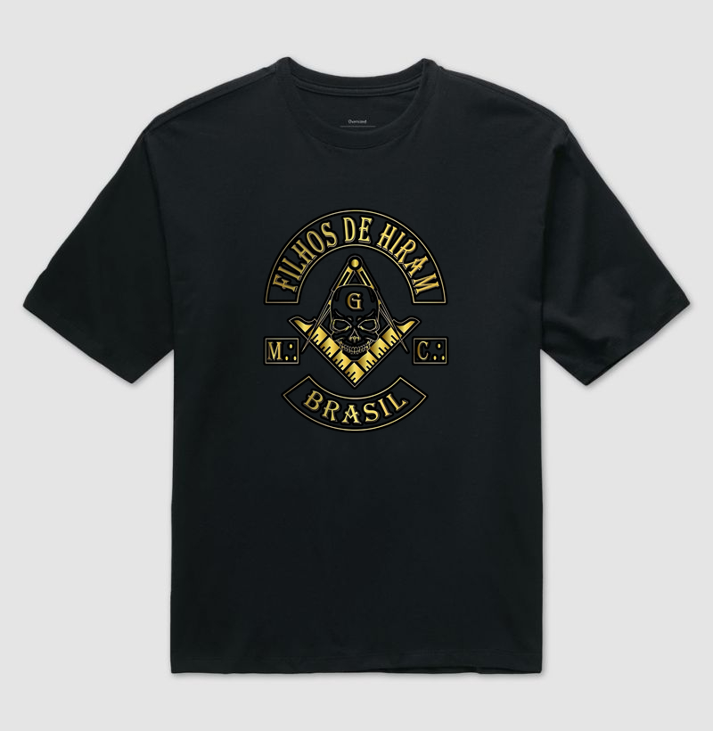 Camiseta Oversized Personalizada Filhos de Hiram 2 - Mr. GADU