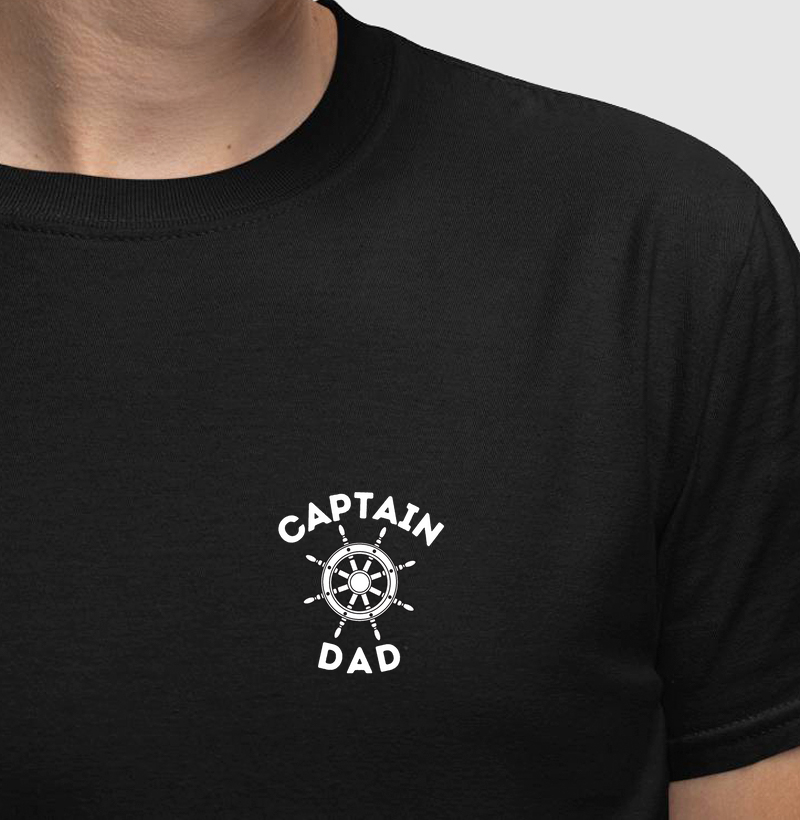 Captain Dad" (Pequeno Timão) - Algodão 30.1