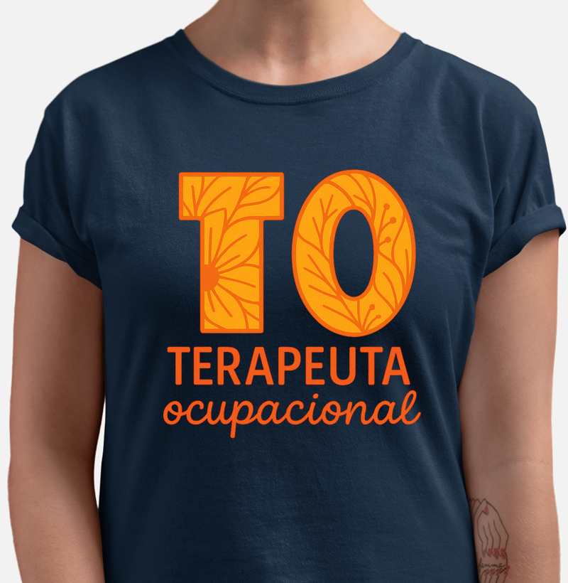 Terapeuta Ocupacional com flores