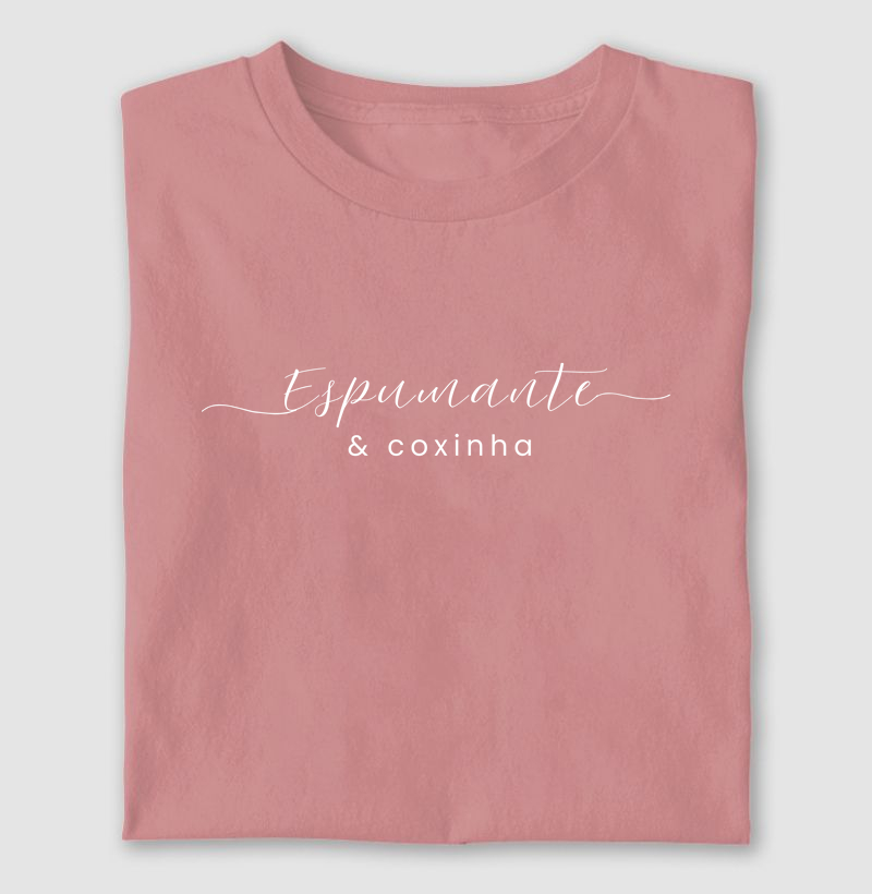 Camiseta Espumante & Coxinha