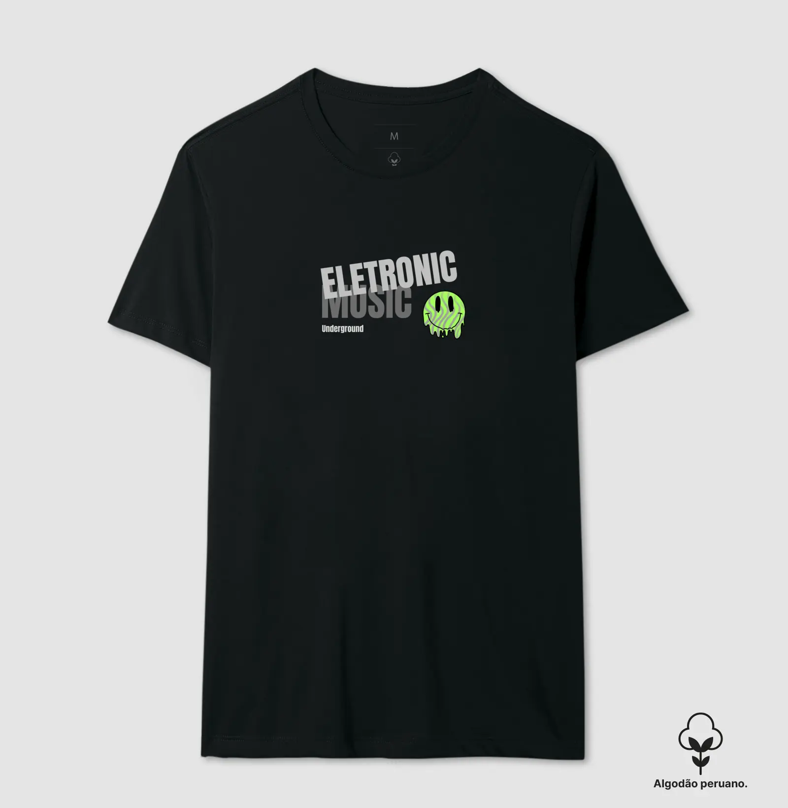 Eletronic Music Underground (algodão peruano)