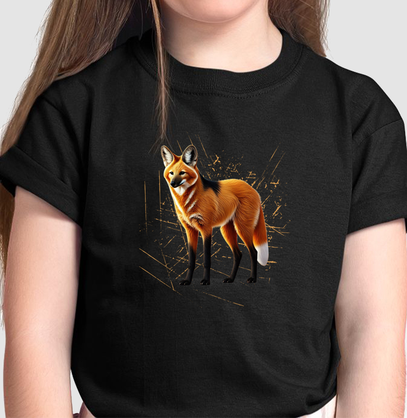 Camiseta Infantil Lobo-Guará