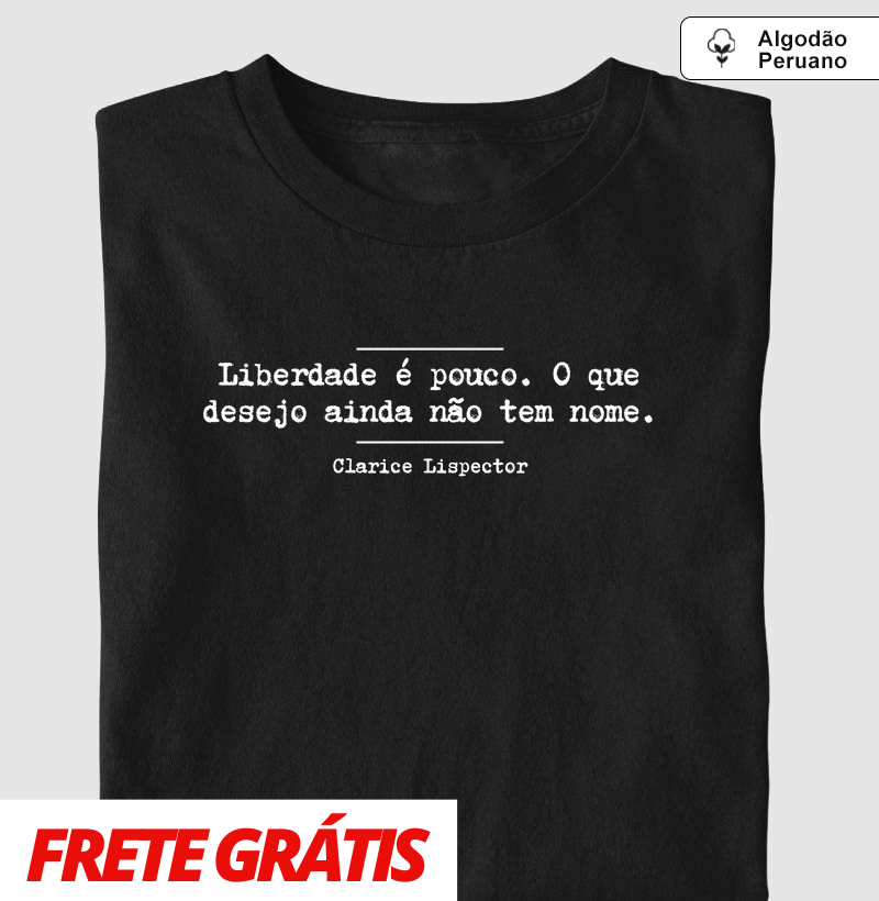 Premium Liberdade é pouco, Clarice Lispector