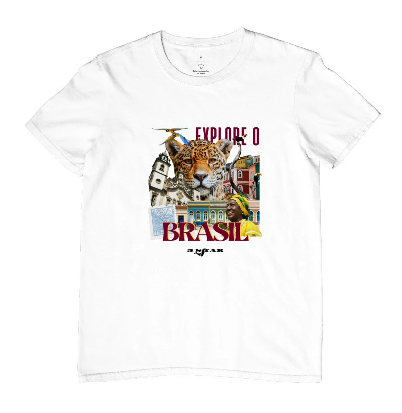 Camiseta Explore o Brasil