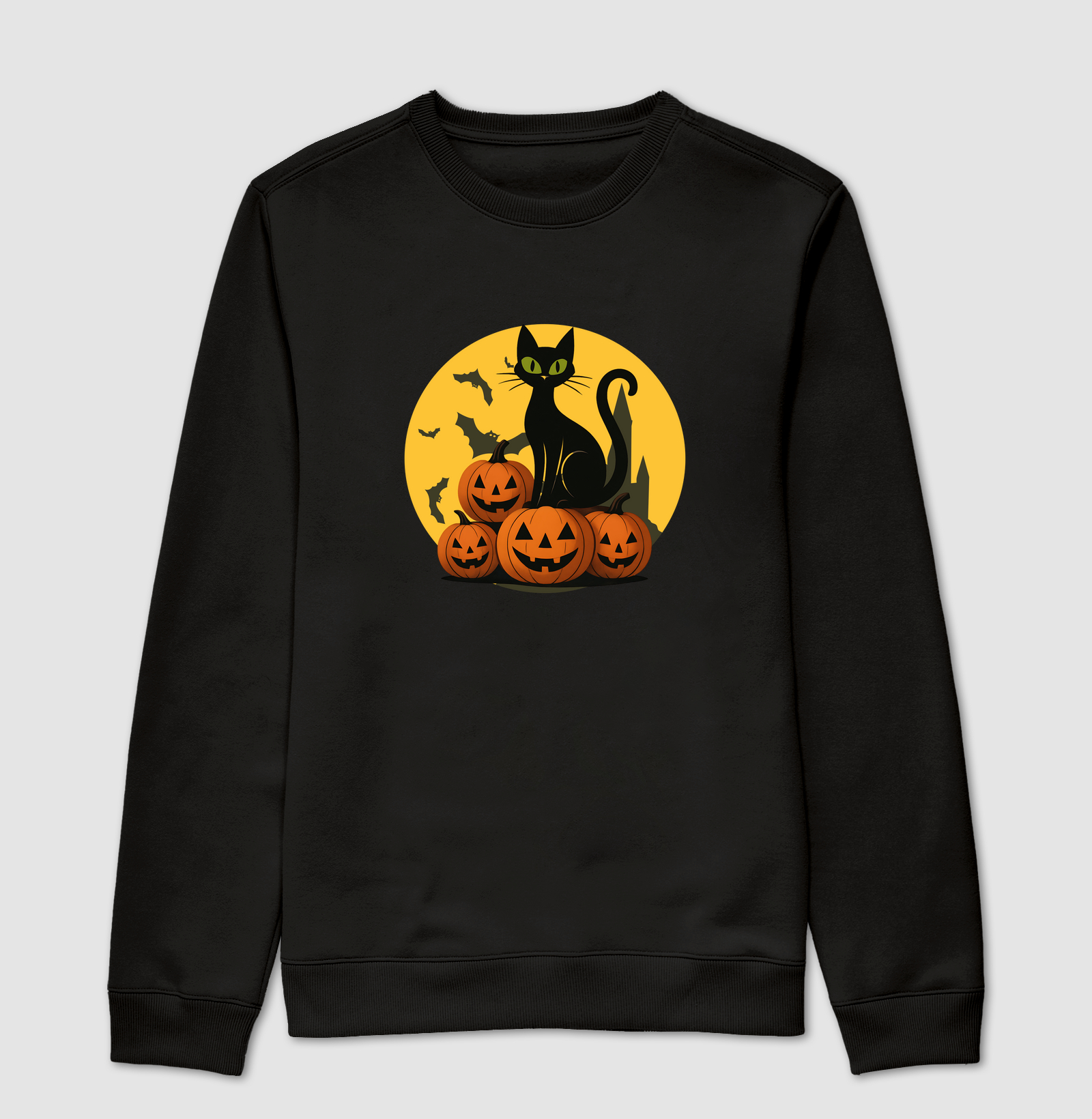Salem Cat Halloween | Moletom