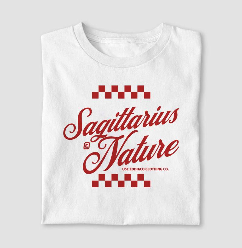 Camiseta Signos SAGITÁRIO - SAGITTARIUS NATURE