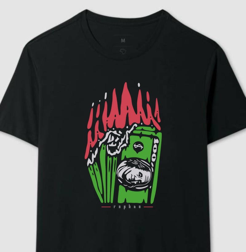 Dinheiro pegando fogo