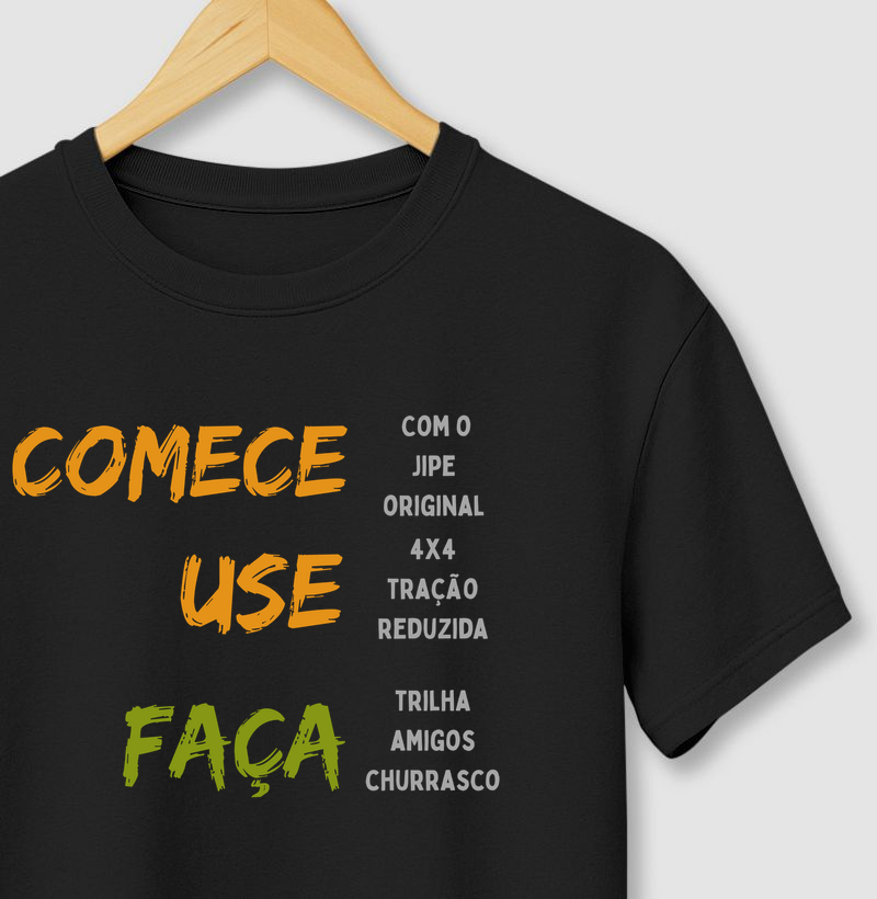 Comece,use e faça