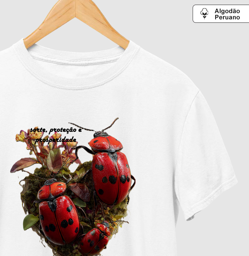 Camiseta Estampa Joaninha
