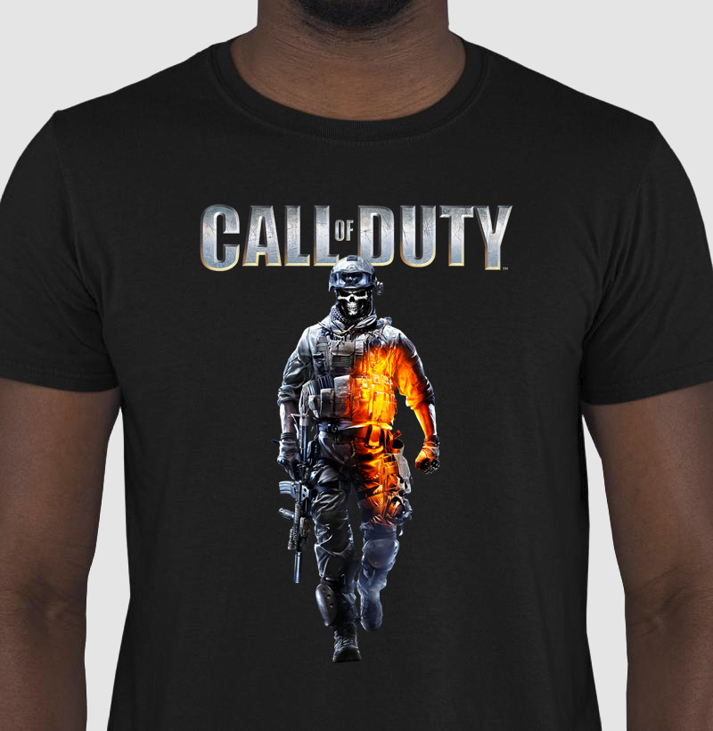 T-shirt Ghost - Call of Duty