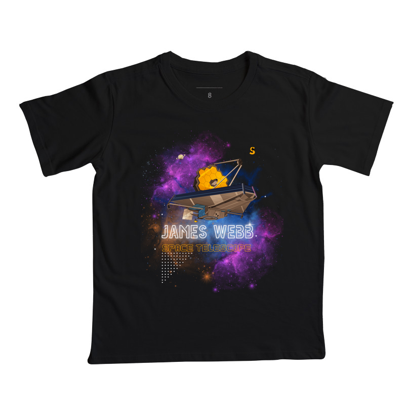 James Webb. Camiseta Supernova Estampada 