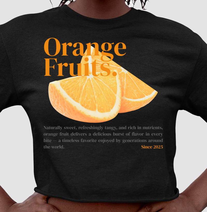 Cropped Orange