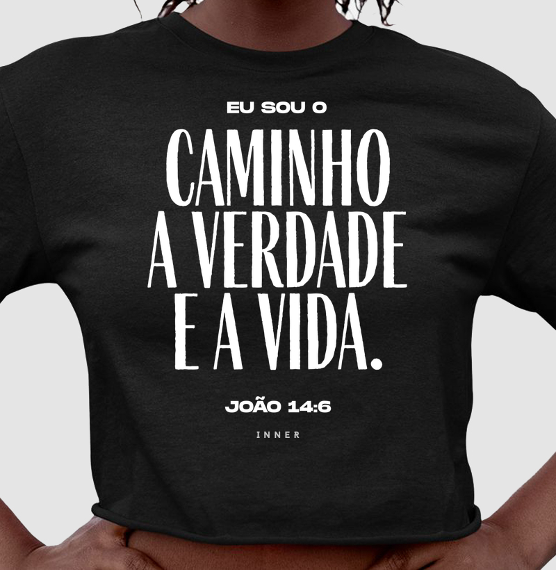 Camiseta Cropped João 14:6