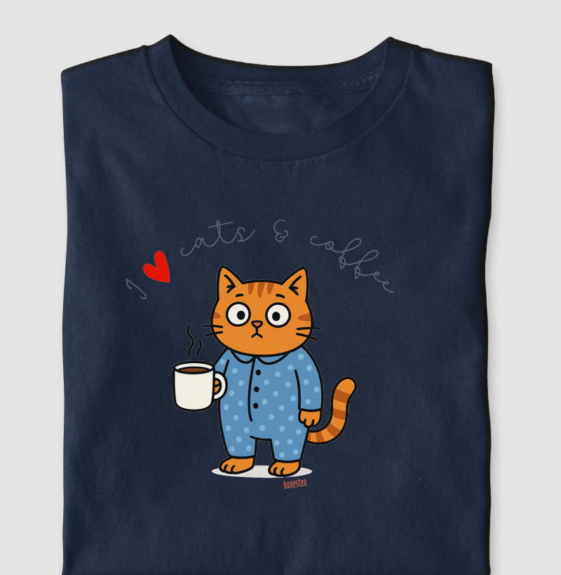 HONESTEE CATS AND COFFEE