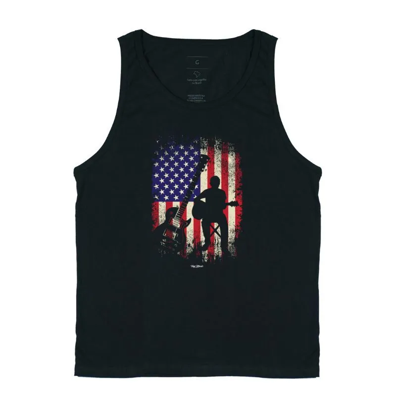 American Flag Guitar