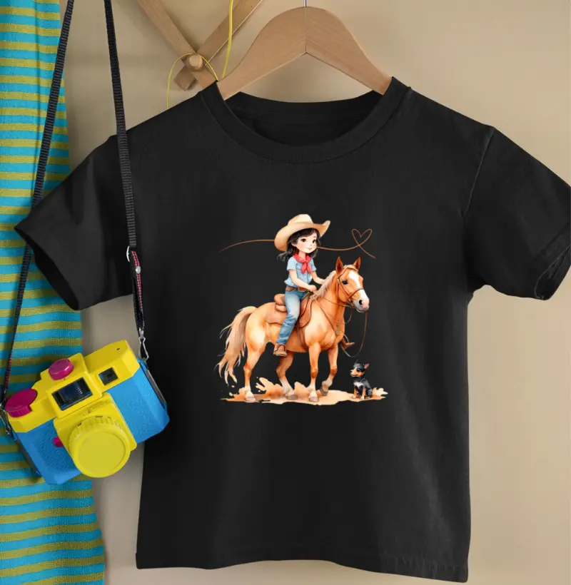 Cowgirl coração - kids