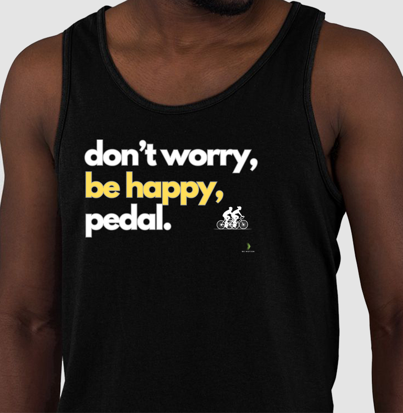 be happy, pedal