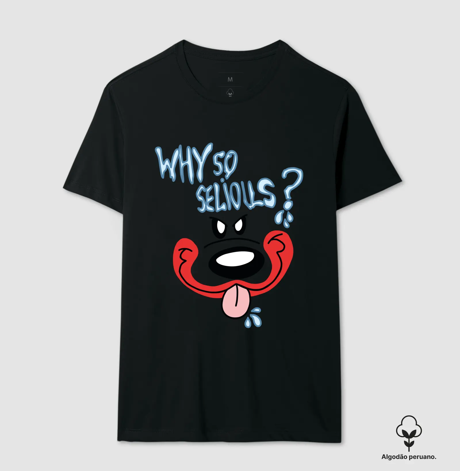 Camiseta premium/ why so selious