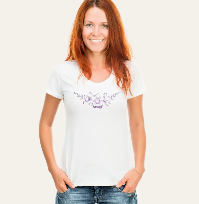 Camiseta Orquídea Orchid 