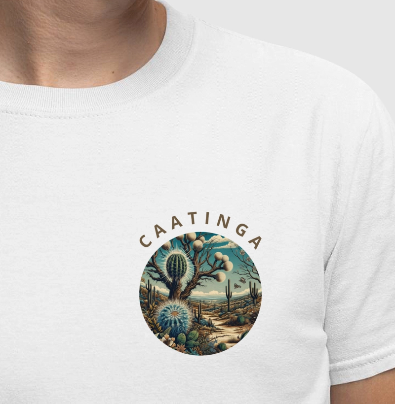Camiseta Caatinga bolso
