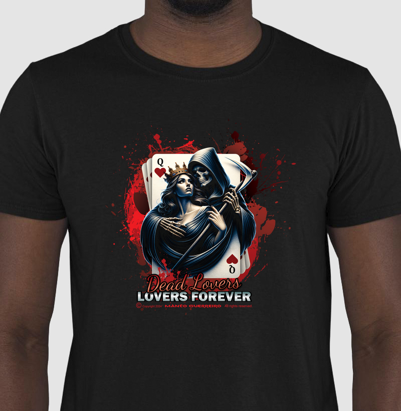 Camisa Dead Lovers Preta Masculina