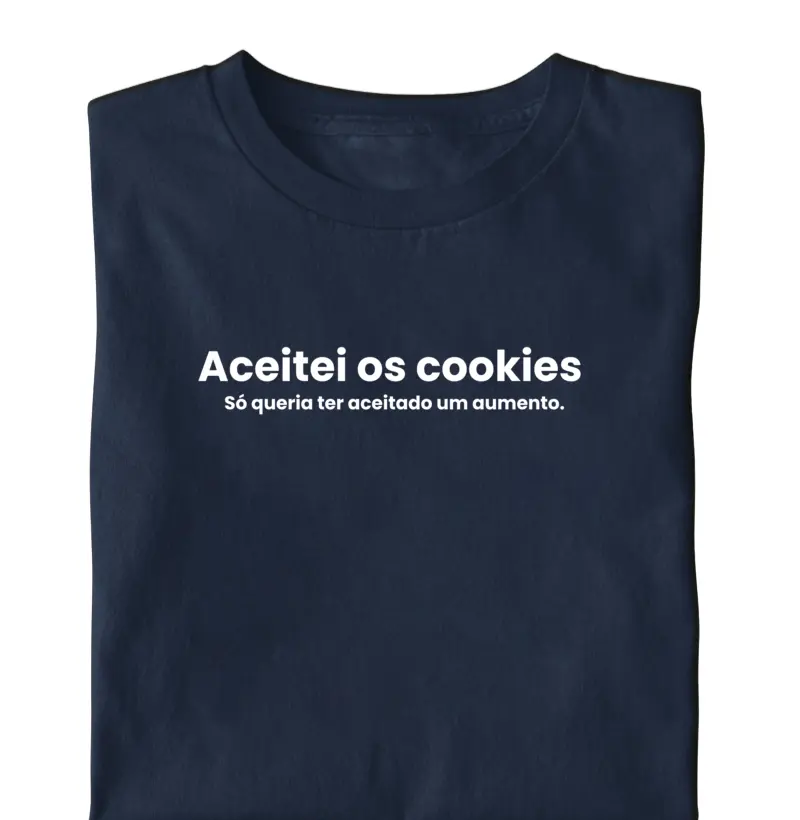 Aceitei os cookies