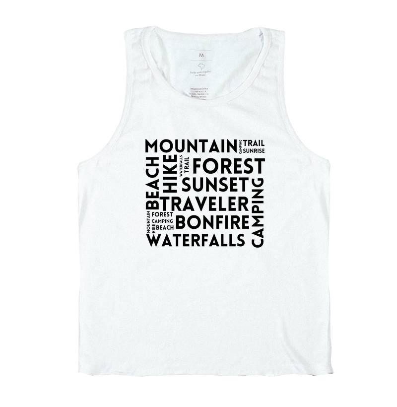 Mountain, hike and trail - tag cloud