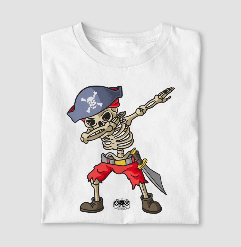 T-shirt - Skull Pirate art