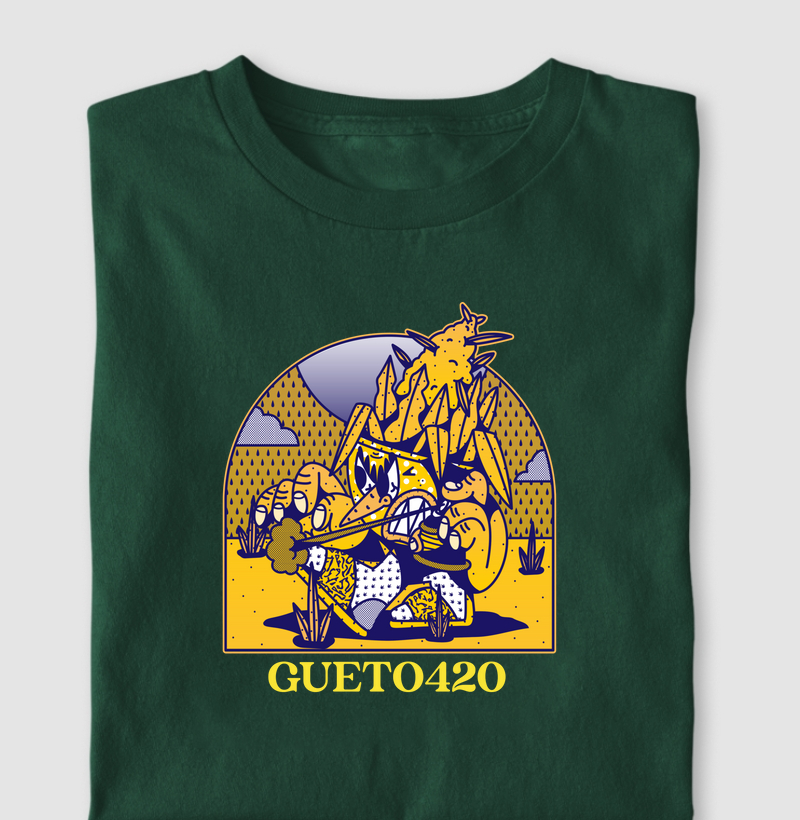 CAMISA GUETO420 - masc/fem