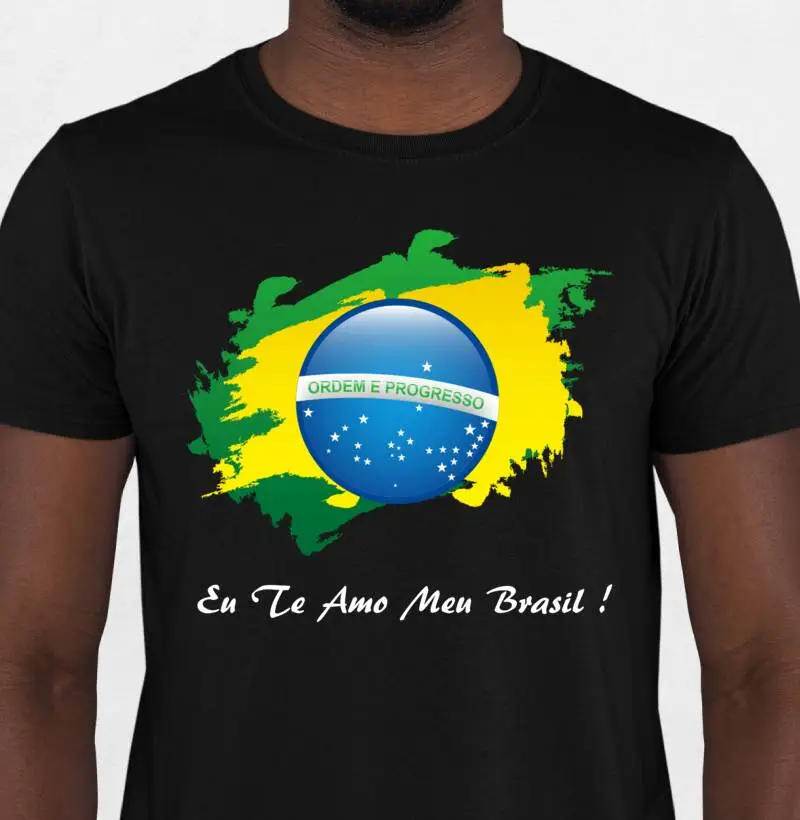 Camiseta - Eu Te Amo Meu Brasil !