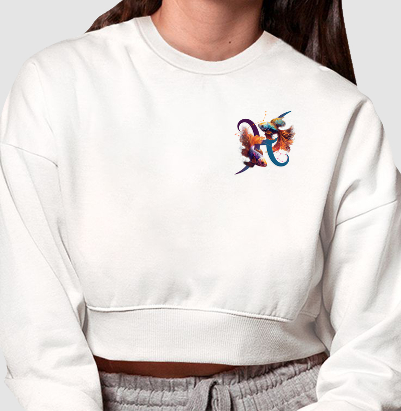 Signo de Peixes Minimalista ♓