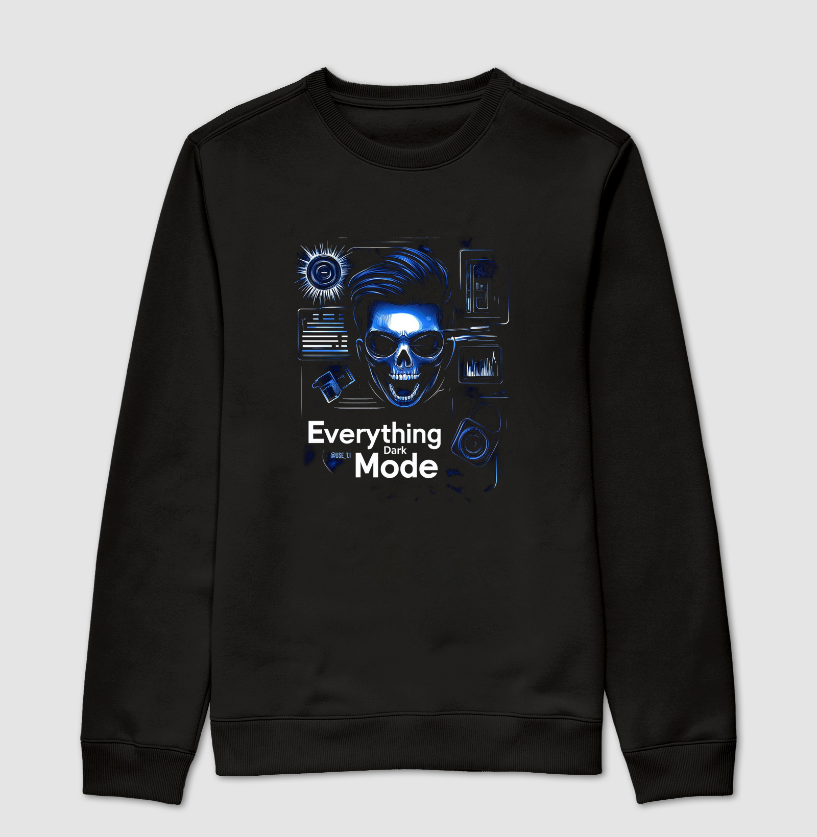 Suéter Slim "Everything Dark Mode" T.I