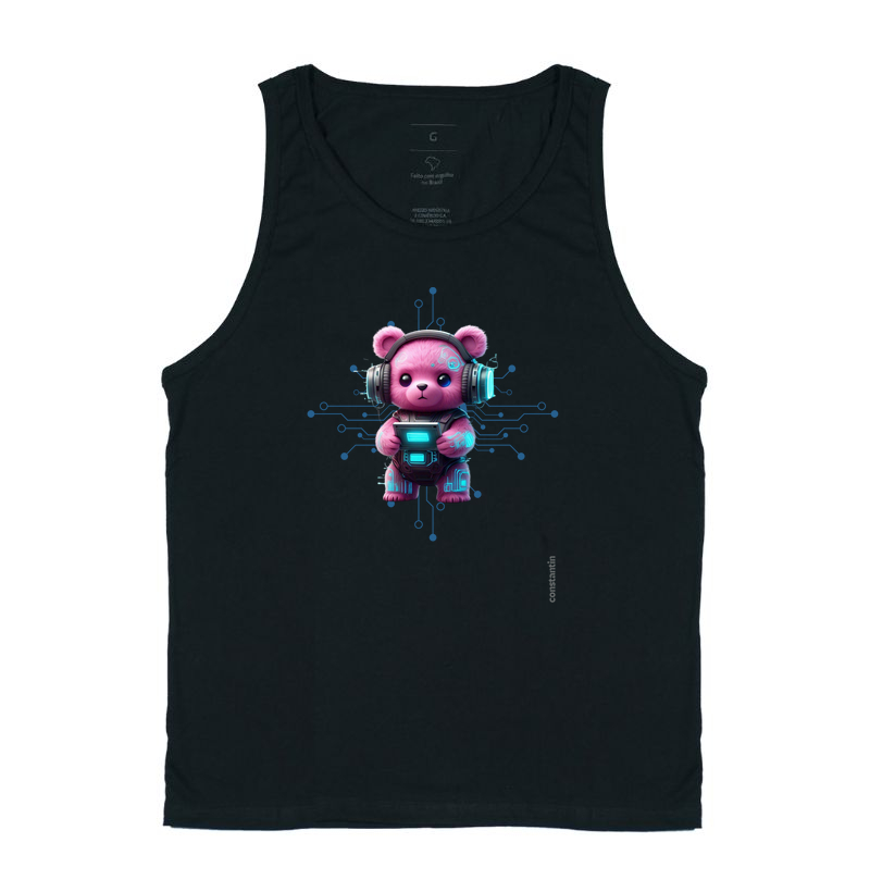 Urso tecnológico pink