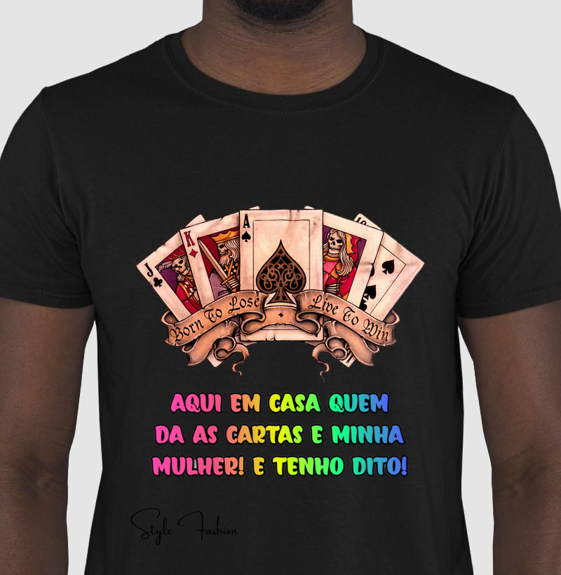 quem da as cartas em casa.