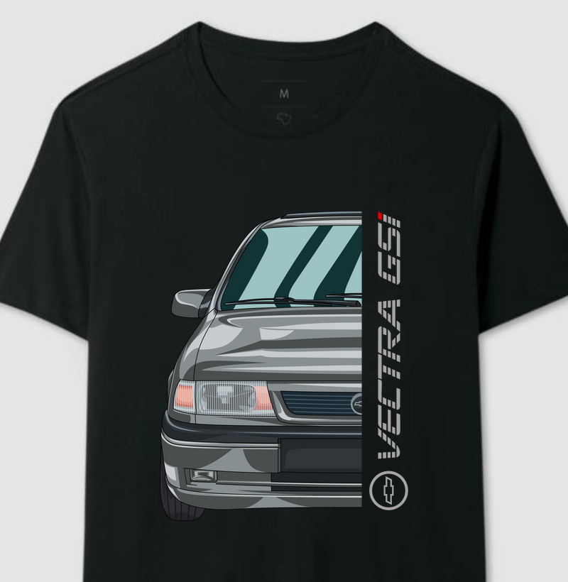 Vectra GSI Cinza Perfil