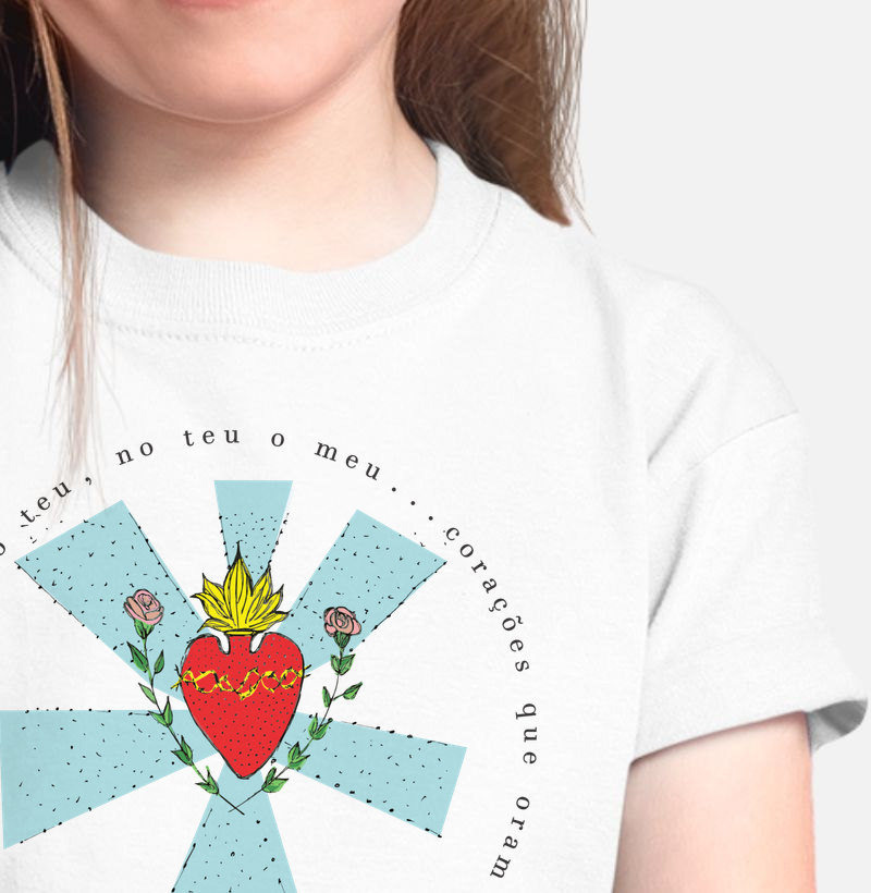 corações que oram o mesmo amém. com a frase. para filhotes