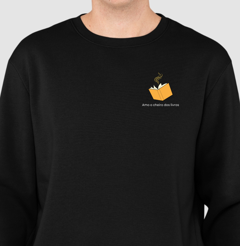 Camiseta | Amo o cheiro dos livros