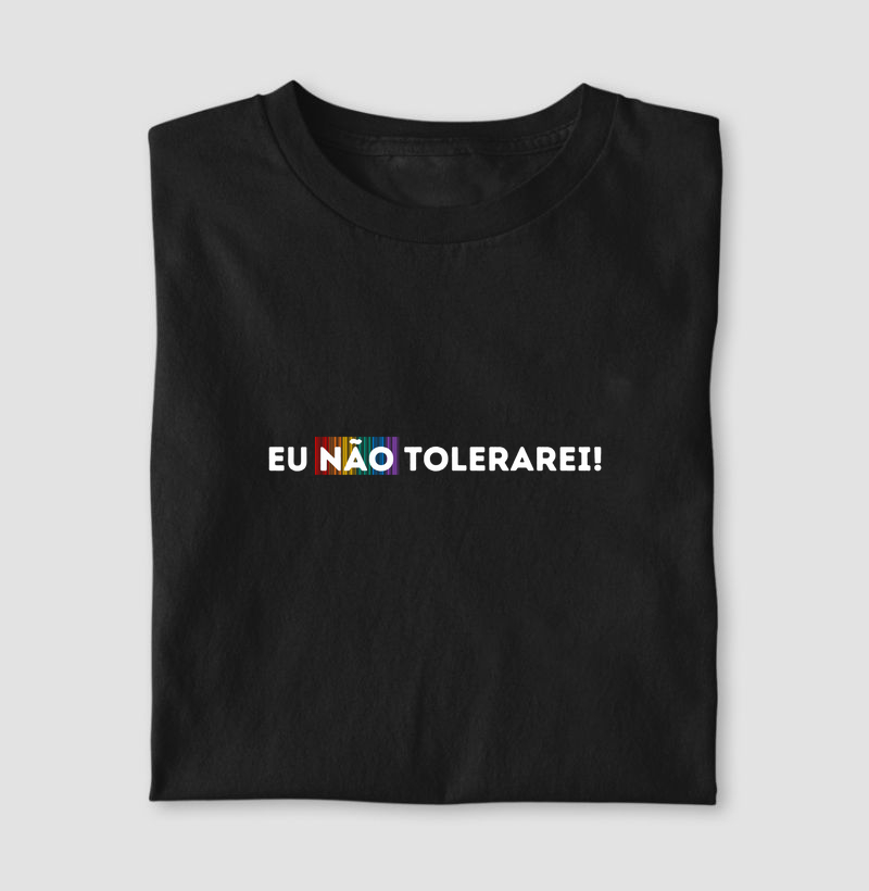 EU NÃO TOLERAREI