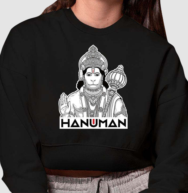 Hanuman Jayanti 2 (moletom cropped)
