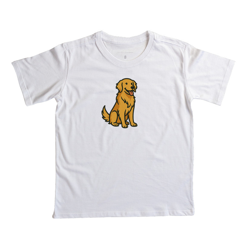 Golden Retriever Sentado