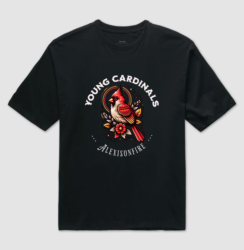 Camiseta Oversized Alexisonfire Young Cardinals