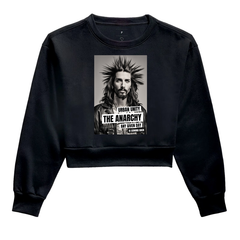 THE ANARCHY (Cropped Moletom)