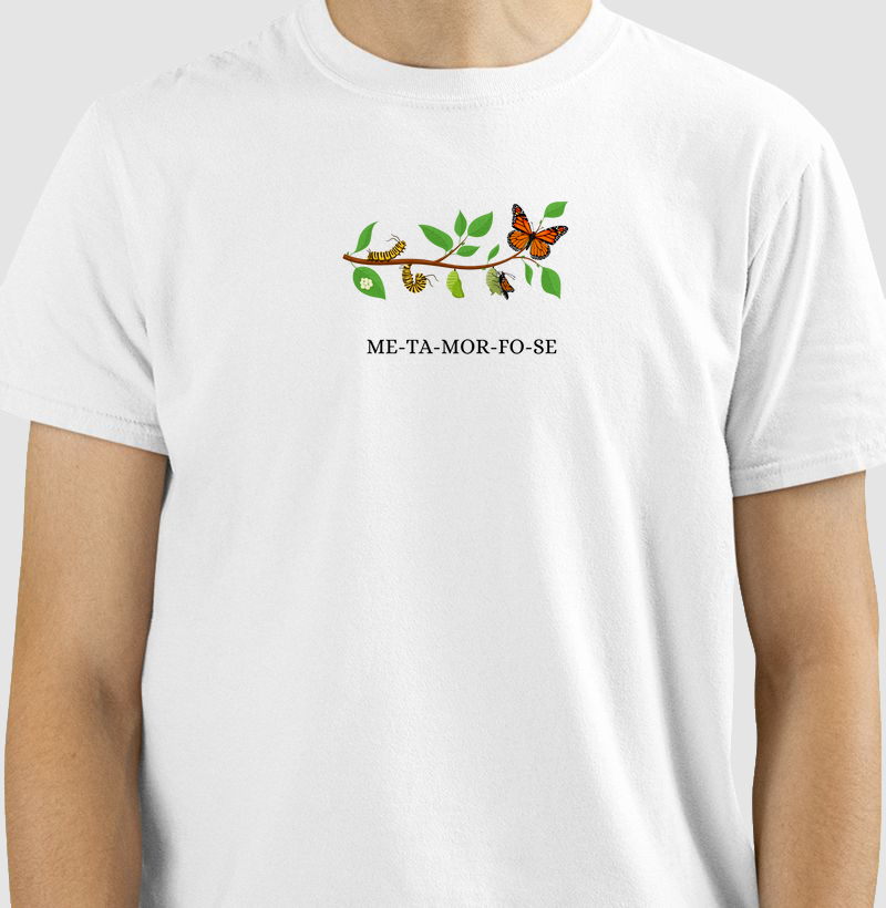 Metamorfose 2. Coleção Natureza em arte 