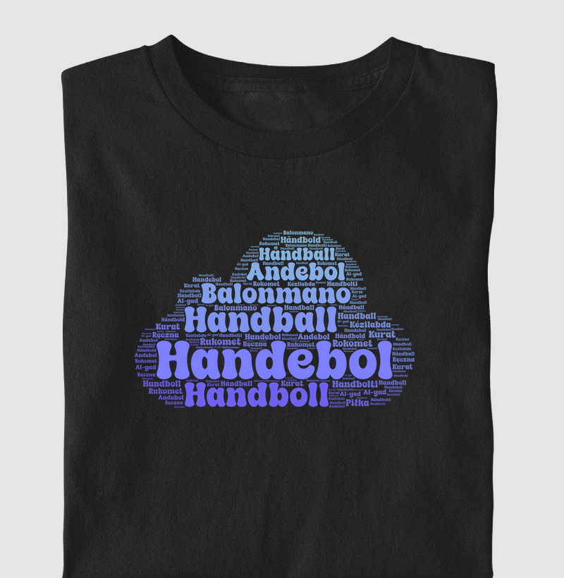 CAMISETA DE HANDEBOL KIDS- Nuvem