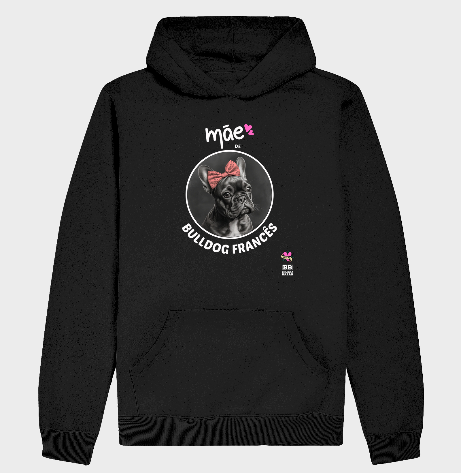 Moletom Bulldog Frances "Mãe de Bulldog IV"